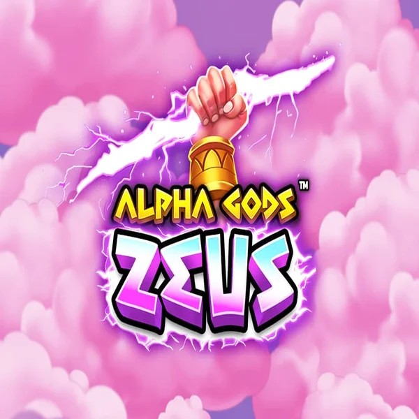 Alpha Gods Zeus logo – Slots by PearFiction Studios at Baxterbet Casino