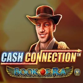 Cash Connection Book Of Ra slot icon by Novomatic, available at Baxterbet Casino