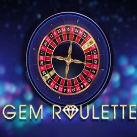 Gem Roulette online game logo by iSoftBet on baxterbet-casino.eu