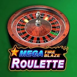 Mega Fire Blaze Roulette slot logo by Playtech at Baxterbet Casino