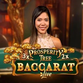 Prosperity Tree Baccarat slot visual from Evolution available on baxterbet-casino.eu